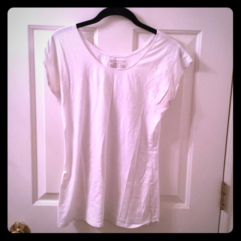 White Layering Tee